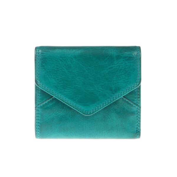 WS-3096TURQ (1) - Γυναικείο δερμάτινο πορτοφόλι